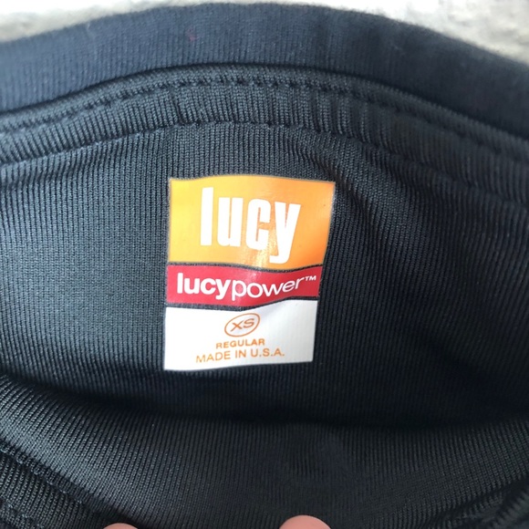 Lucy Lucypower Wide Leg Legging Black Pants XS - Picture 7 of 8